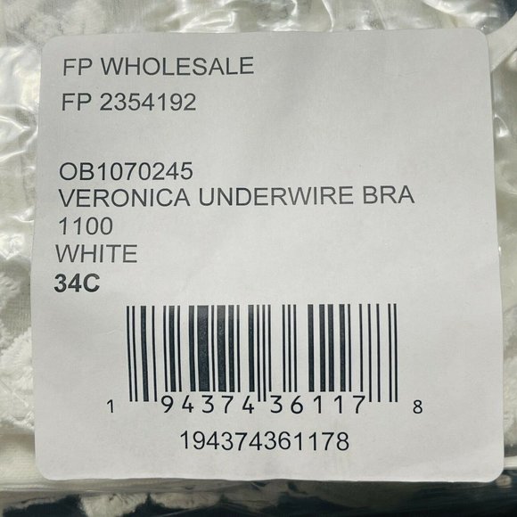 Free People Intimately Bra Veronica Underwire Lace - Picture 9 of 9